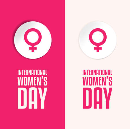 International Women's Day Posterのイラスト素材