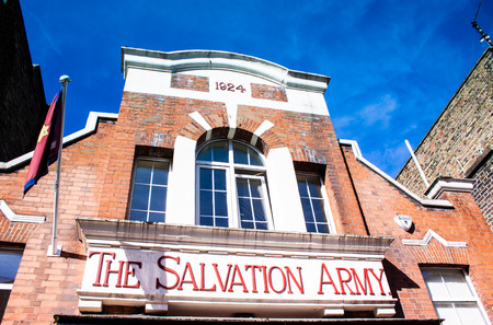 The salvation army home in Londonのeditorial素材