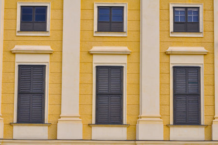 Schloss Schonbrunn Castle in Viennaのeditorial素材