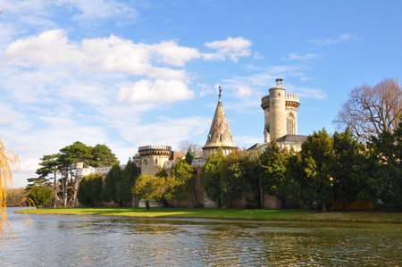 Castle Laxenburg in Austriaのeditorial素材