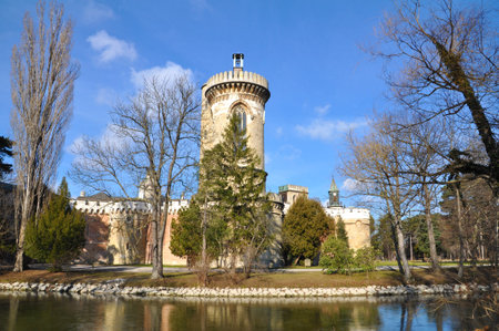 Castle Laxenburg in Austriaのeditorial素材