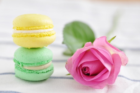 Macaronsの写真素材