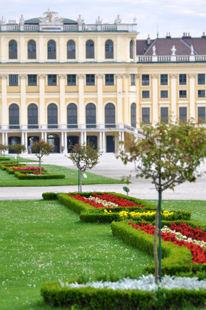 Schloss Schonbrunn, Castle in Viennaのeditorial素材