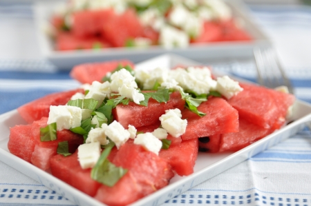 Water Melon Saladの写真素材