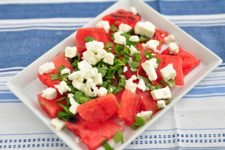 Water Melon Saladの写真素材