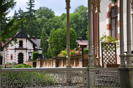 Castle Hermesvilla in Vienna, Austriaのeditorial素材