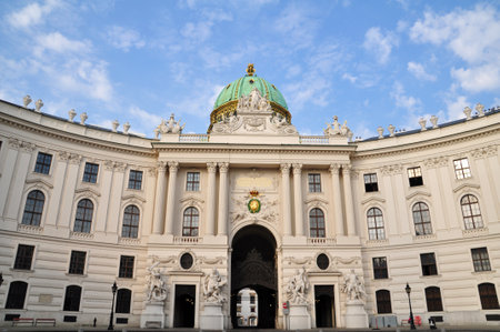 Hofburg Castle in Vienna, Austriaのeditorial素材