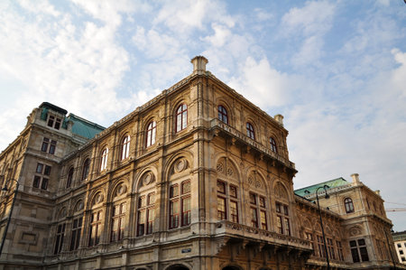 Vienna Opera Building in Austriaのeditorial素材