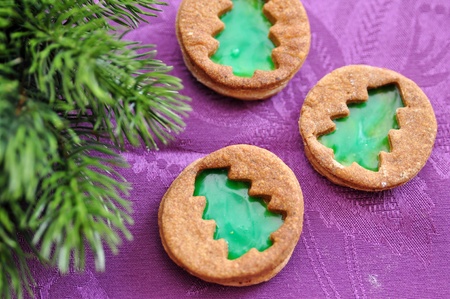 Christmas Tree Cookies