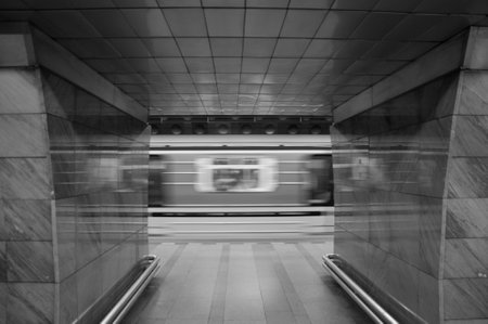 Prague Subway のeditorial素材