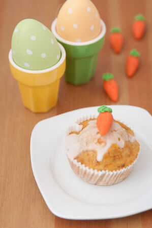 Easter Muffinsの写真素材