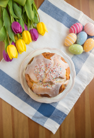 Easter Brioche Cake