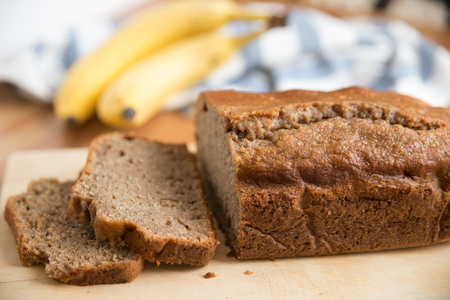 Banana Bread Loafの写真素材