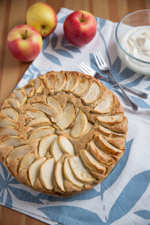Apple Cakeの写真素材