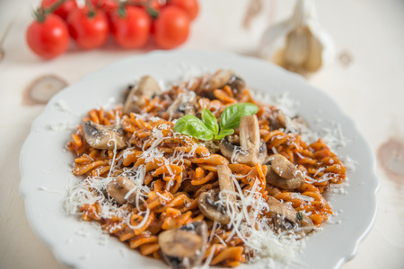 Tomato pastaの写真素材