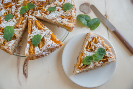 cake on the table.の写真素材