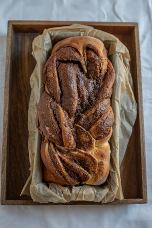 Chocolate Babkaの写真素材