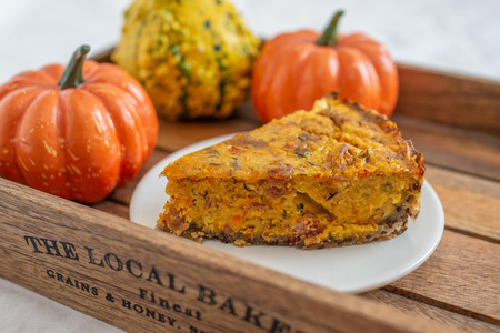 Pumpkin Quiche Lorraine