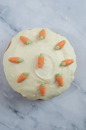 Carrot cakeの写真素材