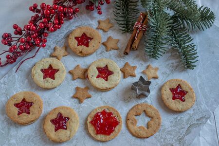 Traditional German Christmas cookies