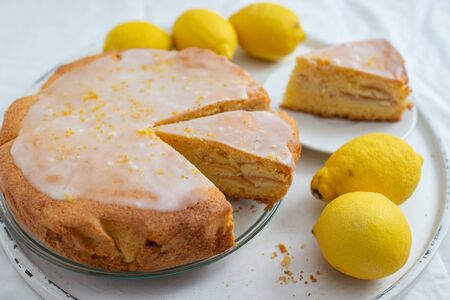 Lemon cakeの写真素材