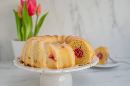 Lemon Raspberry Cake