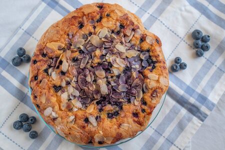 Blueberry Almond Cake