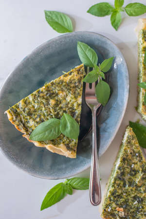 spinach quiche