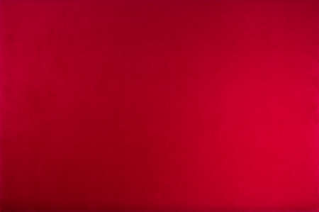 Red color velvet texture background. Top view.の写真素材