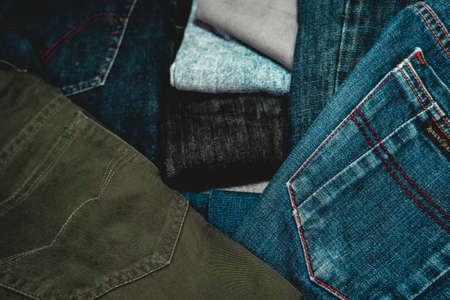 Jeans, pantsの写真素材