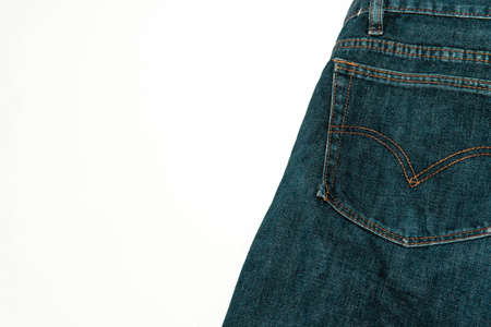 Denim jeans, banner, blankの写真素材