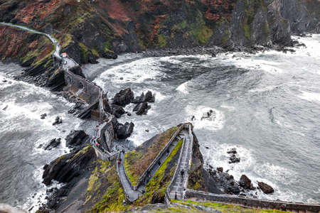 Autumn in San Juan de Gaztelugatxe, Vizcayaの写真素材