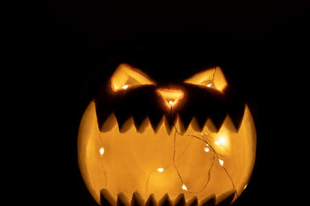 Halloween pumpkinの写真素材
