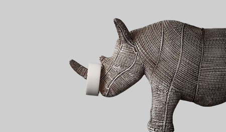 Decoration rhinoの写真素材