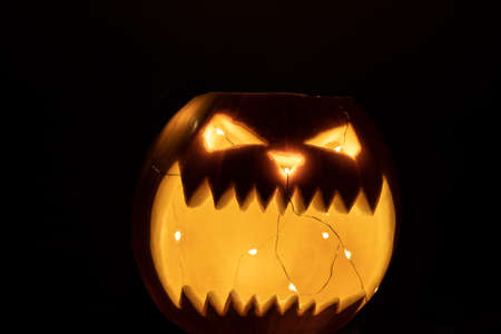 Halloween pumpkinの写真素材