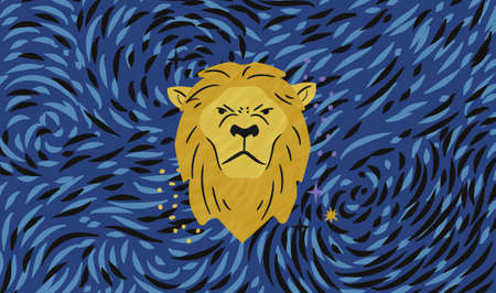 Sign of the zodiac (leo)