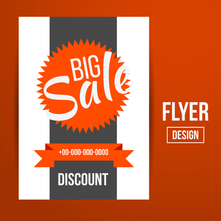 Abstract Vector Creative Sale Flyers, can be used as poster or banner design. For shopping.のイラスト素材