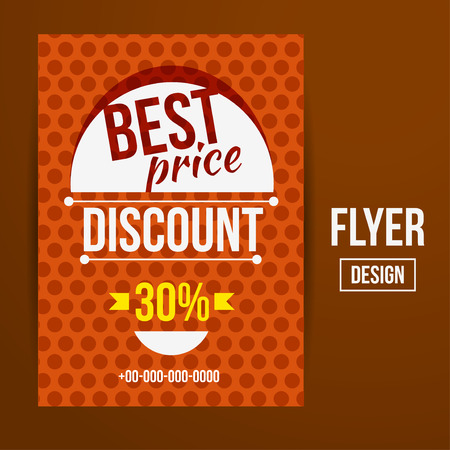 Abstract Vector Creative Sale Flyers, can be used as poster or banner design. For shopping.のイラスト素材