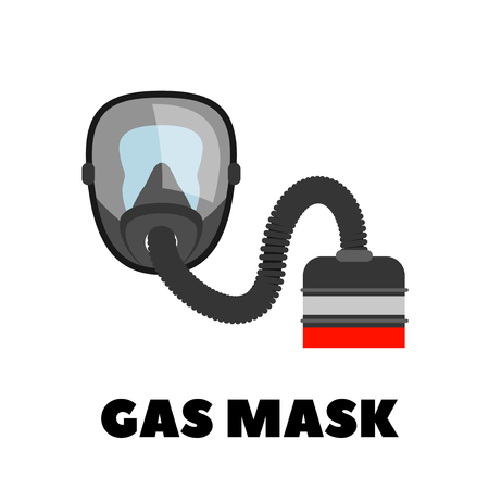 Vector gas mask iconのイラスト素材