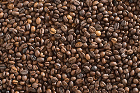 a mug of fresh, stimulating coffeeの写真素材