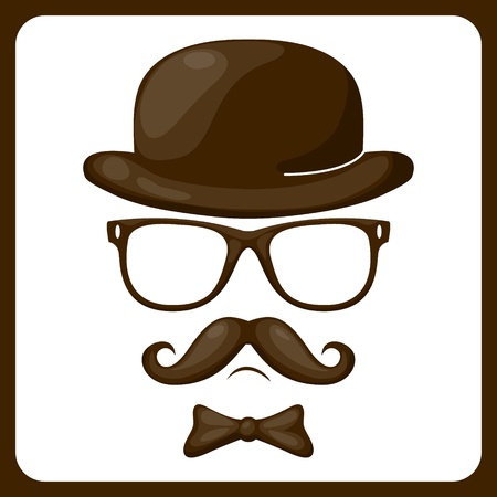 Vintage silhouette  Vector illustration のイラスト素材