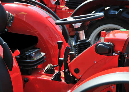 tractor cockpitの写真素材