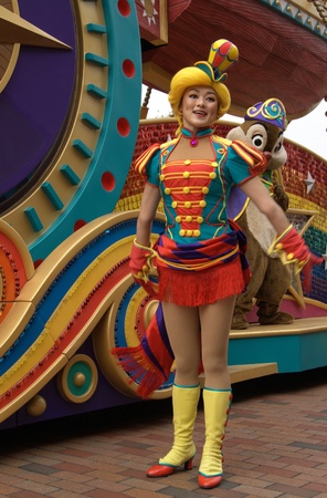 The charming participant of paradeのeditorial素材