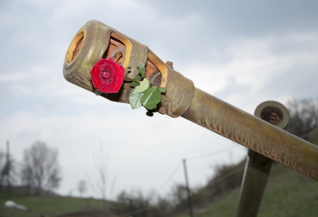 War has endedの写真素材