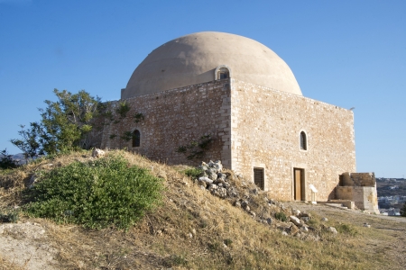 Mosque Ibrahim khan. Fortezz's fortress.Rethymno. Island of Crete. Greeceのeditorial素材