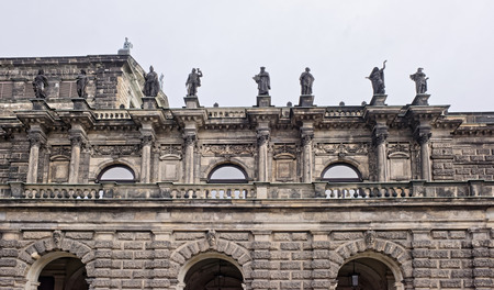 Dresden, Germany- January 4,2017: The Semper Opera House - built by the project of Gottfried Semper. .
It was opened in 1841のeditorial素材