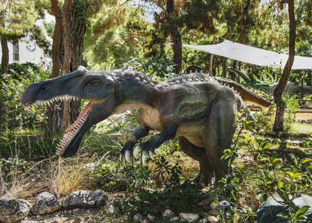Kemer;Turkey- September 06; 2017: Irritator- Early Cretaceous /110 million years ago. In the Dinoparkのeditorial素材