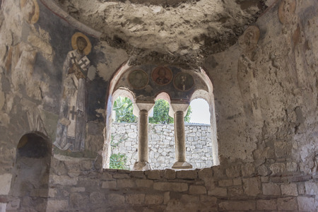 Demre;Turkey-September 08;2017: Church of St. Nicholas. Frescoのeditorial素材