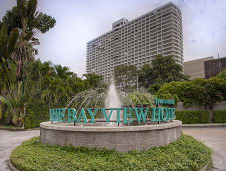 Pattaya, Thailand, September 8, 2019: View at The Bay View Hotelのeditorial素材