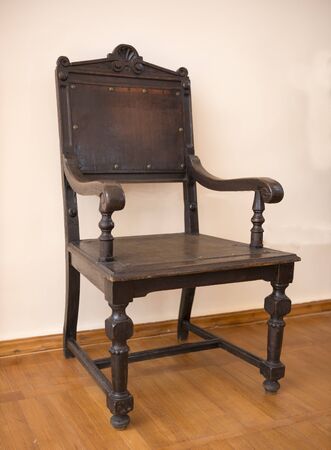 Armchair in a rich ataman house. 19 centuryの写真素材
